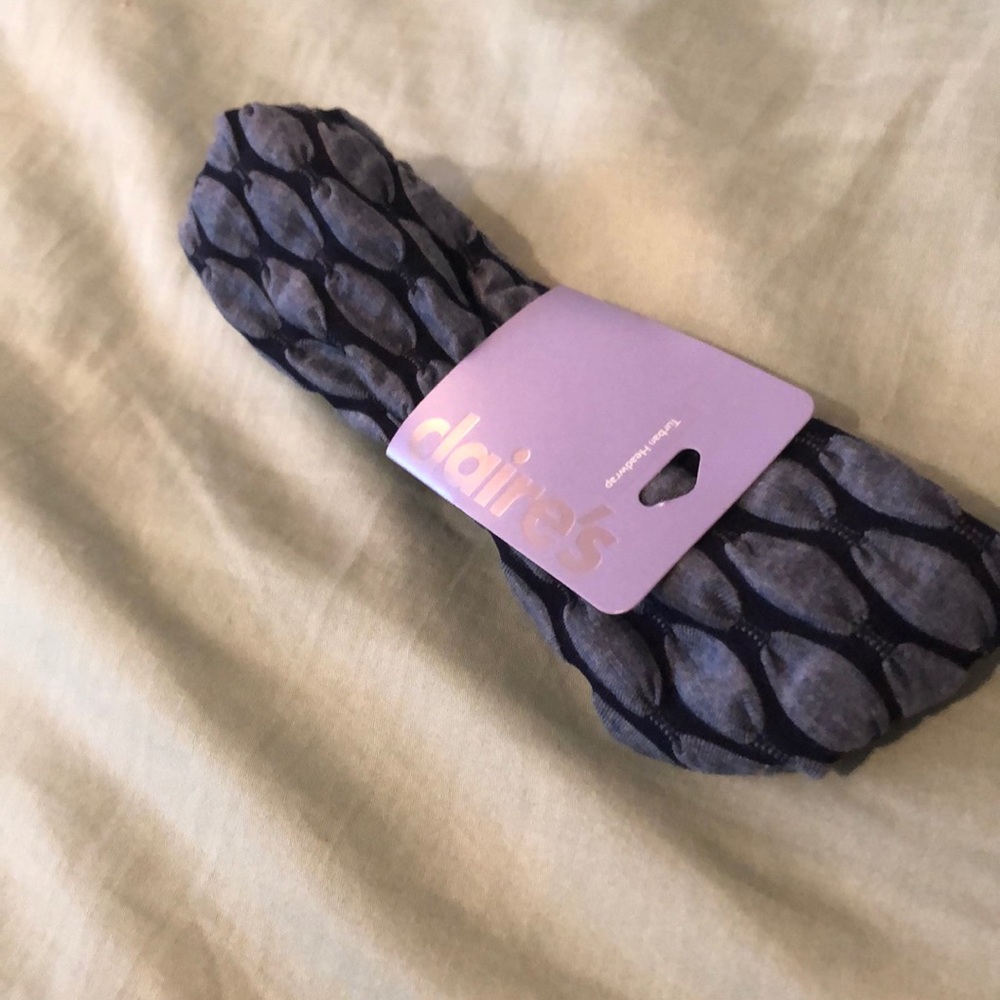 Claire’s blue Head band *vintage*